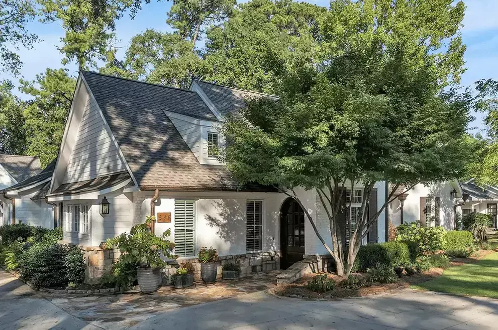 Alabama house with new gutters