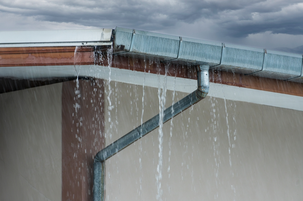leaking gutters